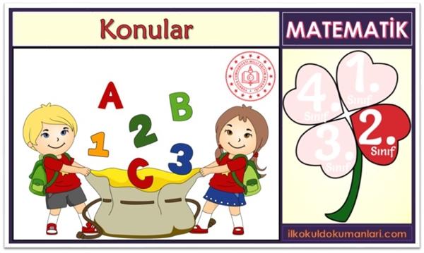 2. Sınıf Matematik Dersi Konuları