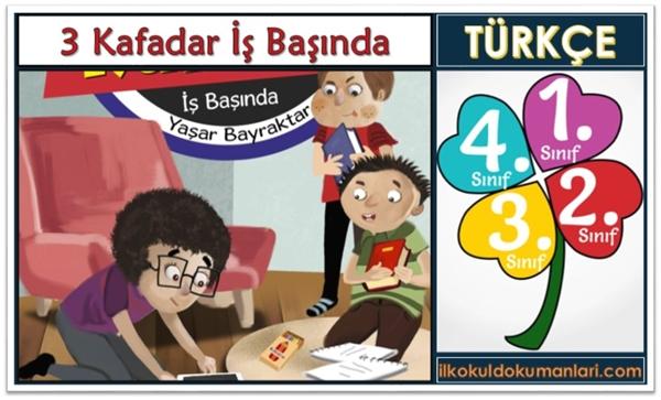 3 Kafadar İş Başında Kitap Sınavı Soruları