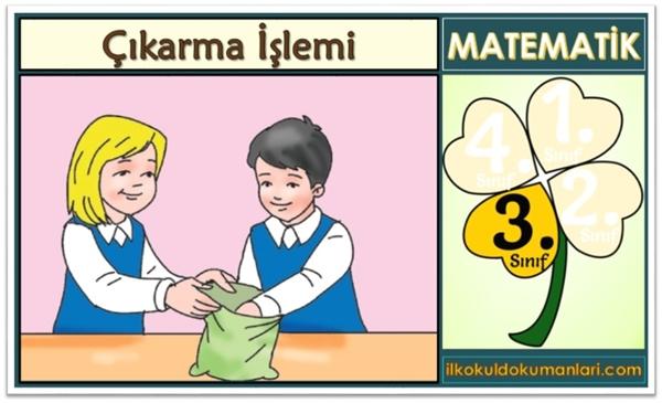 3. Sınıf Çıkarma İşlemi Konu Anlatımı