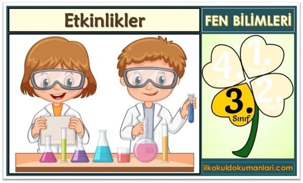 3. Sınıf Fen Bilimleri Etkinlikleri