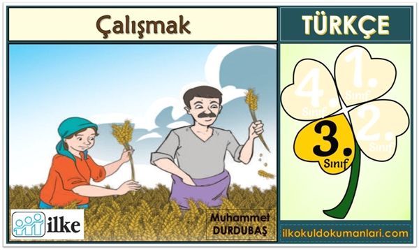 3. Sınıf Türkçe İlke Yayınları Ders Kitabı Çalışmak Metni Cevapları