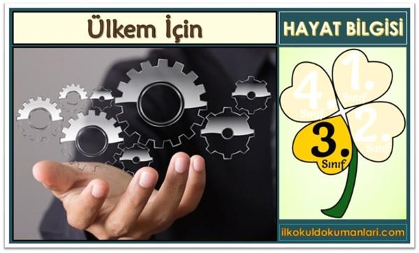 3. Sınıf Hayat Bilgisi Ülkem İçin Konu Anlatımı