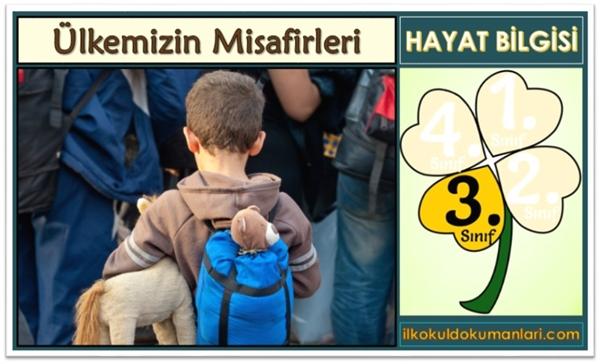 3. Sınıf Hayat Bilgisi Yeni Ülke Yeni Arkadaş Konu Anlatımı