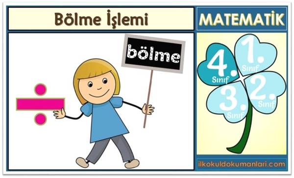 4. Sınıf Bölme İşlemi Konu Anlatımı