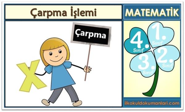 4. Sınıf Çarpma İşlemi Konu Anlatımı