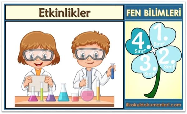 4. Sınıf Fen Bilimleri Dersi Etkinlikleri