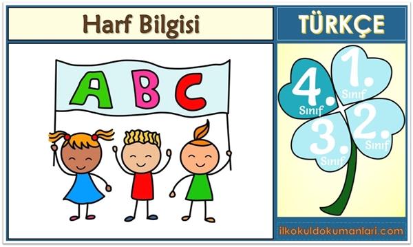 4. Sınıf Harf Bilgisi Konu Anlatımı