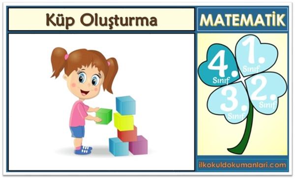 4. Sınıf Küp Oluşturma