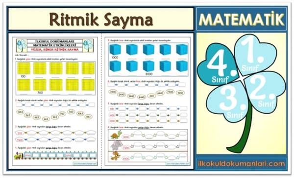 4. Sınıf Ritmik Sayma Etkinlikleri