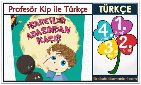 İşaretler Adasından Kaçış Kitap Sınavı Soruları