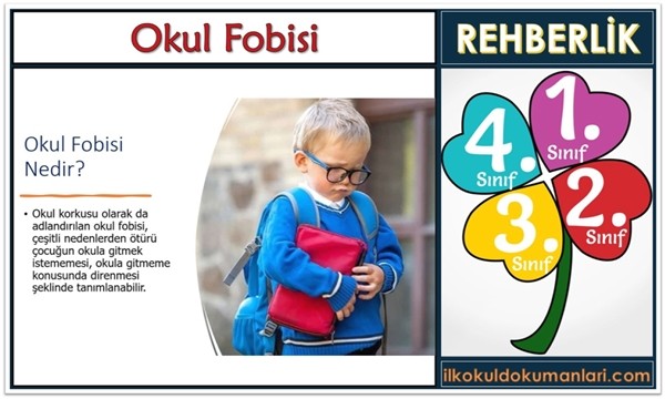 Okul Fobisi (Korkusu) Slayt İndir