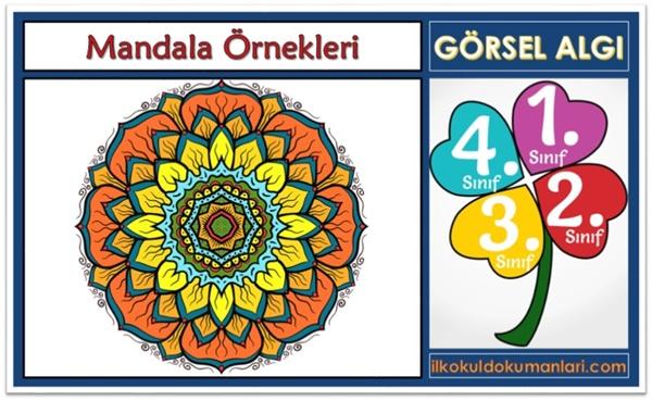 Mandala Boyama Örnekleri